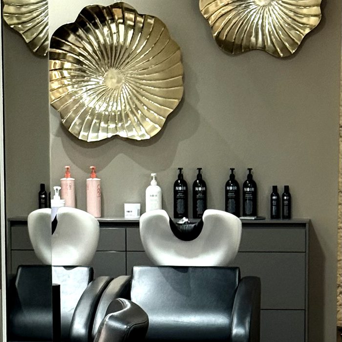 Bacs shampoing salon L'Opéra Vevey